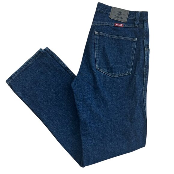 Wrangler Other - Wrangler Mens Jeans 33x34 Blue Denim Regular Fit Straight Leg Relaxed Western